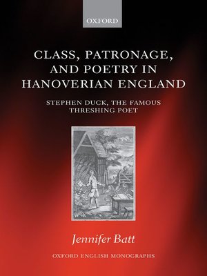 cover image of Class, Patronage, and Poetry in Hanoverian England